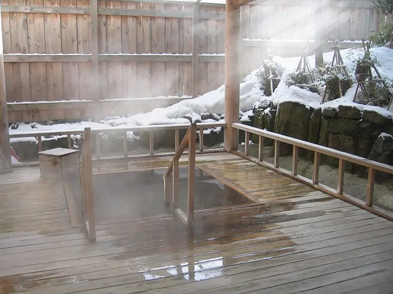 Asamushi Onsen Source Park Foot Bath