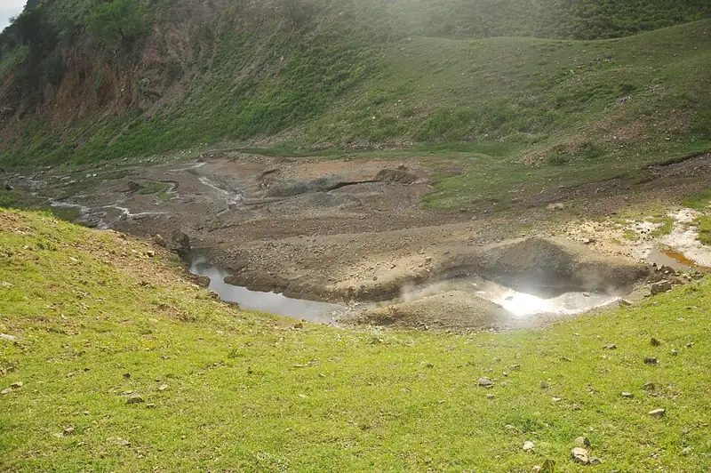 Kibiro hot springs
